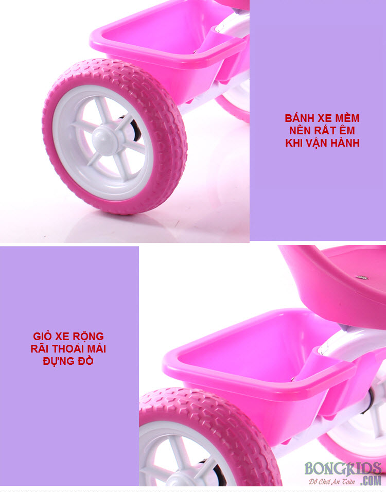 Xe 3 bánh trẻ em 3333